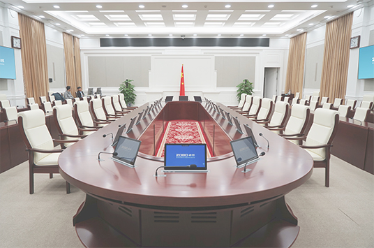 无纸化会议系统_会议室香蕉视频在线网址设备_会议室扩声系统设备-ZOBO香蕉视频色版案例-北京市丰台区应急指挥中心